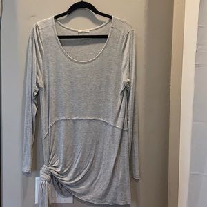 Oversized Peplum Tunic